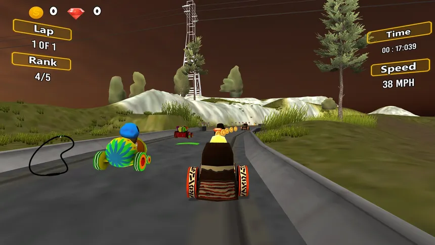 Скриншот 4 к игре Super Kids Racing