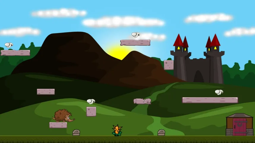 Скриншот 4 к игре Cute Hedgehog