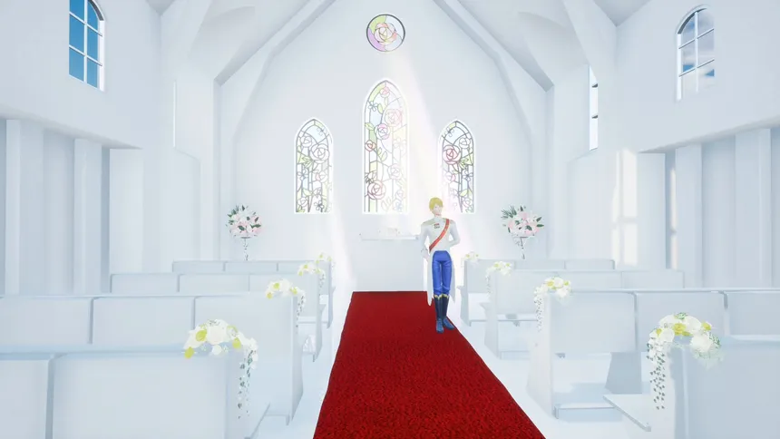 Скриншот 1 к игре 挙式VR ヘンリー・A・スペンサー 編 Wedding VR : Henry