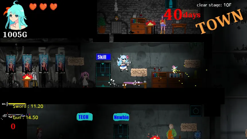 Скриншот 4 к игре ABYSS CRAWLERS plus　迷宮クロウラ＋