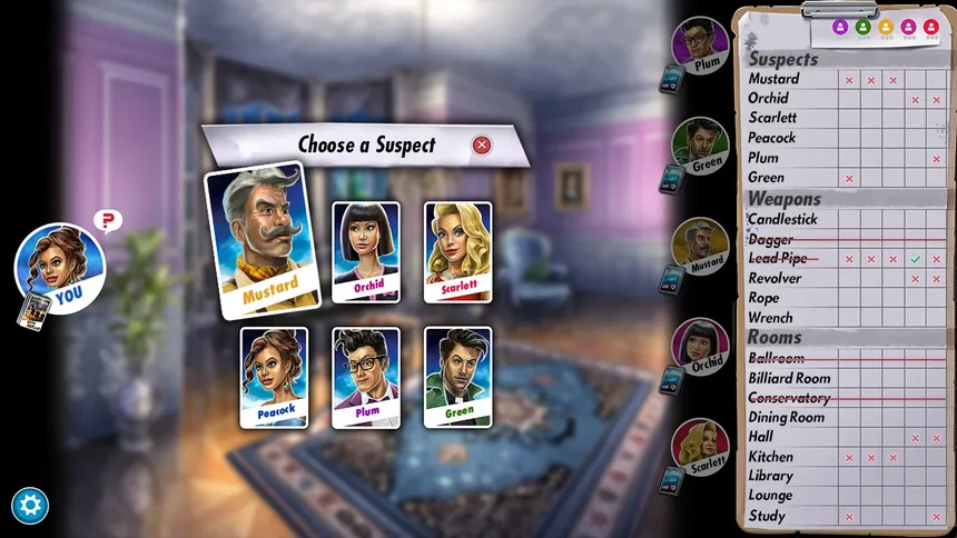 Скриншот 1 к игре Clue/Cluedo: Classic Edition