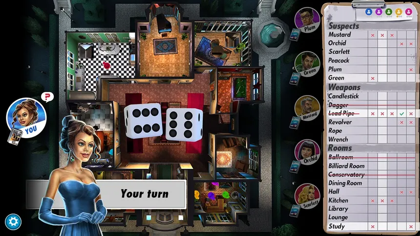 Скриншот 4 к игре Clue/Cluedo: Classic Edition