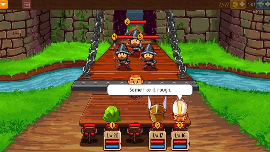 Скриншот 8 к игре Knights of Pen and Paper 2: Free Edition