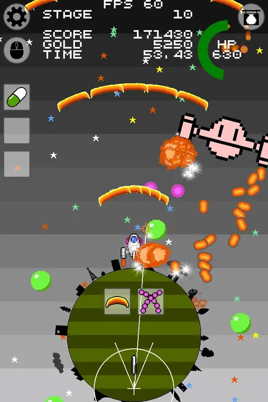Скриншот 3 к игре Warawara Invaders
