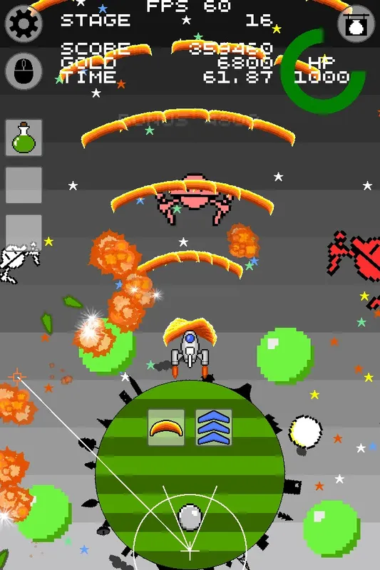 Скриншот 4 к игре Warawara Invaders