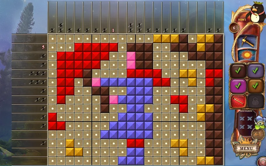 Скриншот 4 к игре Fantasy Mosaics 19: Edge of the World