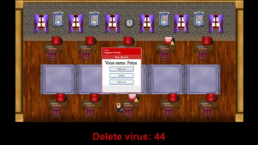 Скриншот 1 к игре Virus Petya