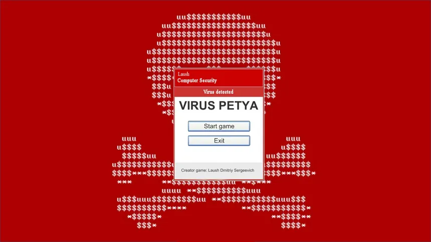 Скриншот 2 к игре Virus Petya
