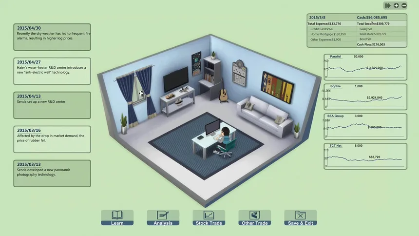 Скриншот 8 к игре Individual Investor Tycoon
