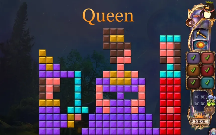 Скриншот 3 к игре Fantasy Mosaics 20: Castle of Puzzles