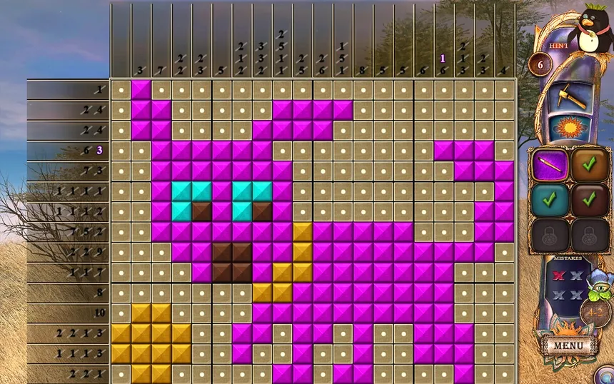 Скриншот 5 к игре Fantasy Mosaics 20: Castle of Puzzles