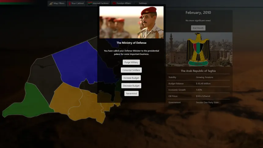 Скриншот 1 к игре The Arab Republic of Taghia