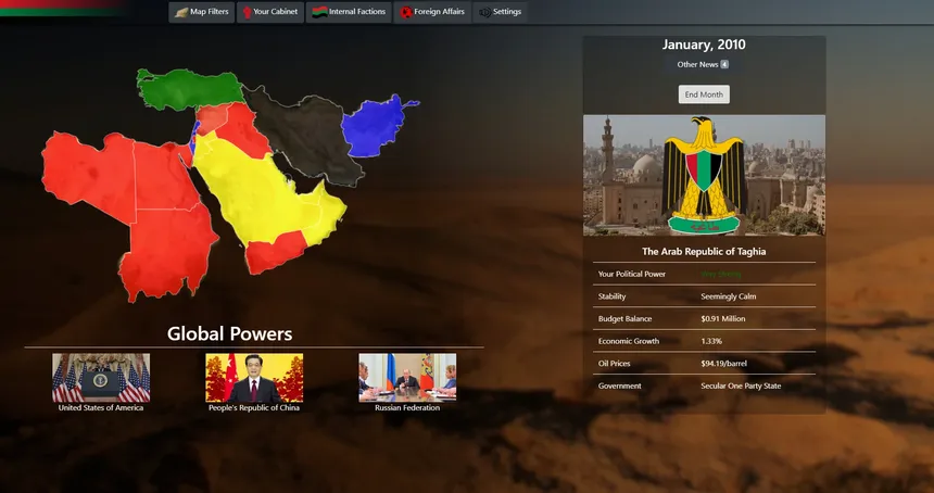 Скриншот 8 к игре The Arab Republic of Taghia