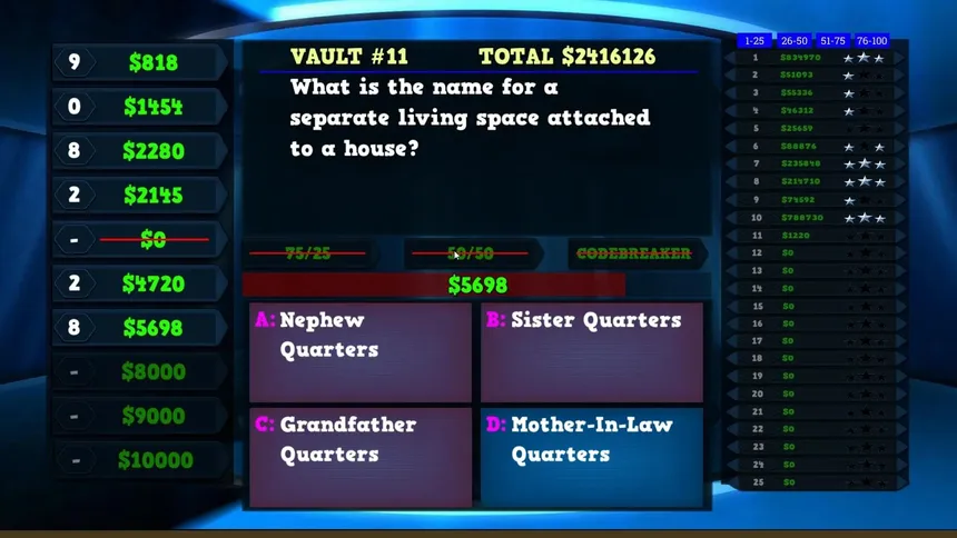 Скриншот 5 к игре Trivia Vault: Mixed Trivia 2
