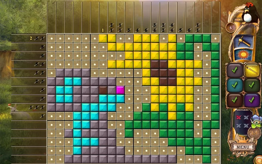Скриншот 3 к игре Fantasy Mosaics 21: On the Movie Set
