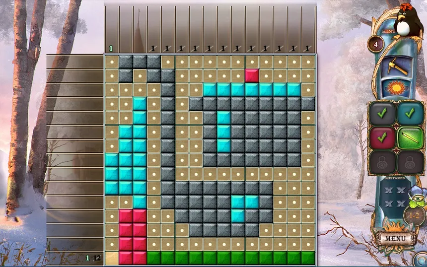Скриншот 4 к игре Fantasy Mosaics 22: Summer Vacation