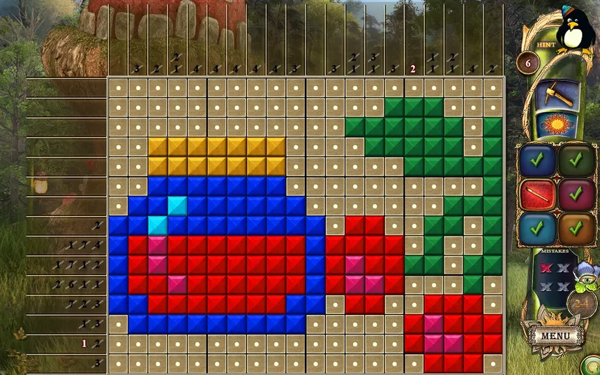 Скриншот 3 к игре Fantasy Mosaics 23: Magic Forest