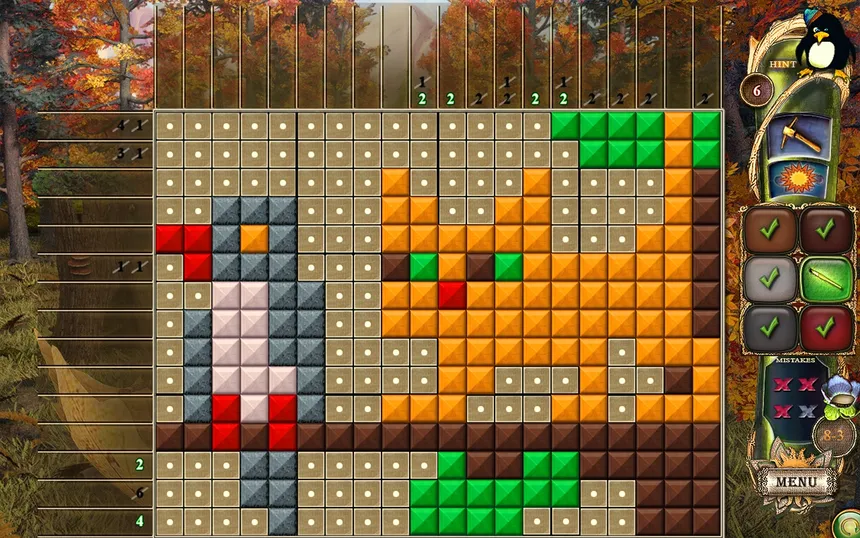 Скриншот 4 к игре Fantasy Mosaics 23: Magic Forest