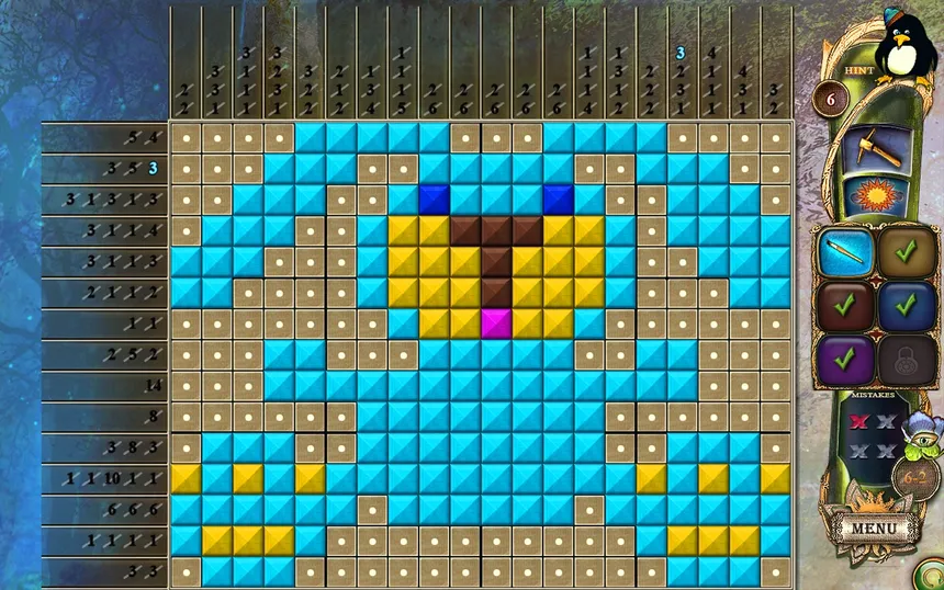 Скриншот 6 к игре Fantasy Mosaics 23: Magic Forest