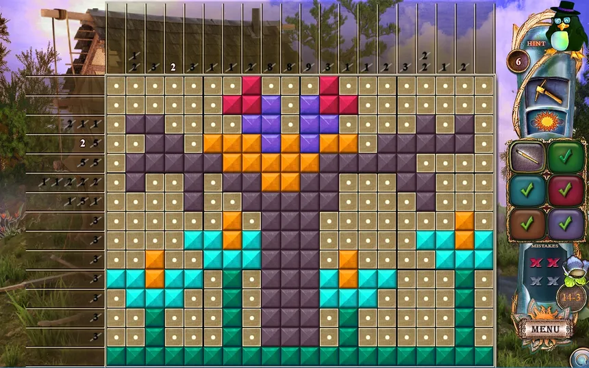 Скриншот 2 к игре Fantasy Mosaics 25: Wedding Ceremony