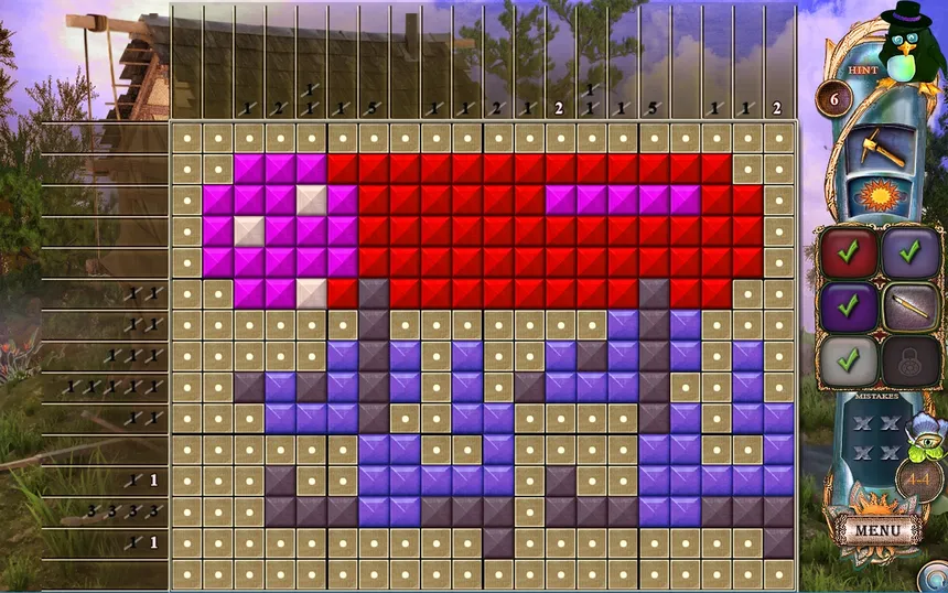 Скриншот 4 к игре Fantasy Mosaics 25: Wedding Ceremony