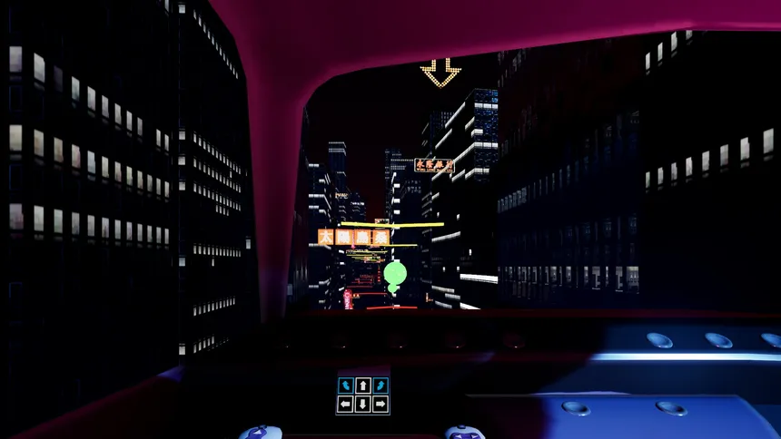Скриншот 1 к игре Night Drive VR