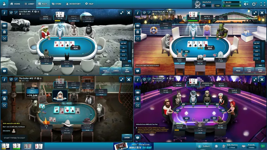 Скриншот 1 к игре HD Poker: Texas Hold'em