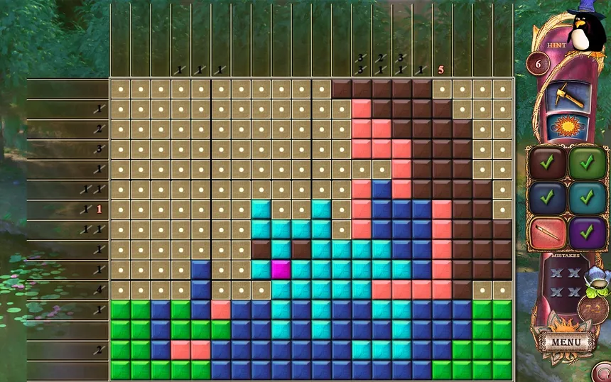 Скриншот 3 к игре Fantasy Mosaics 26: Fairytale Garden