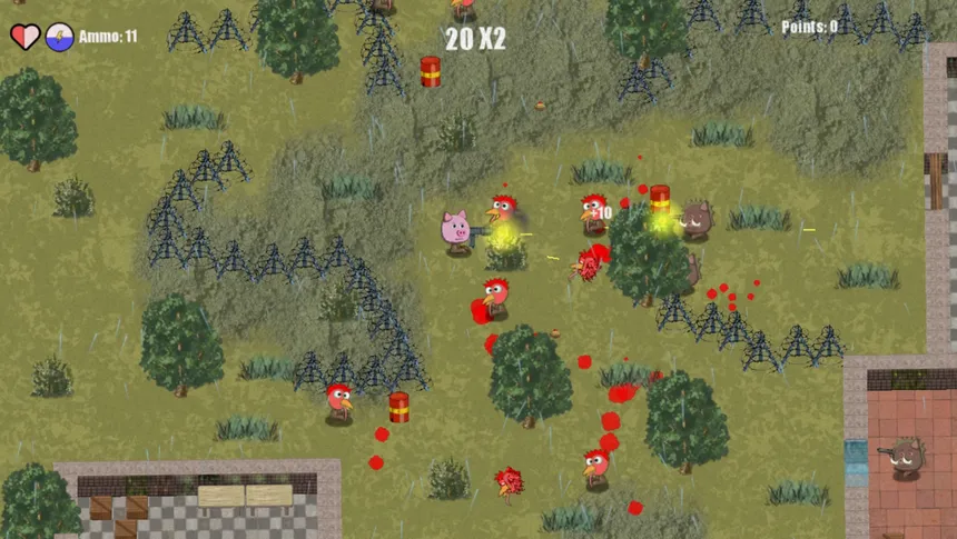 Скриншот 4 к игре Armored Animals: H1N1z