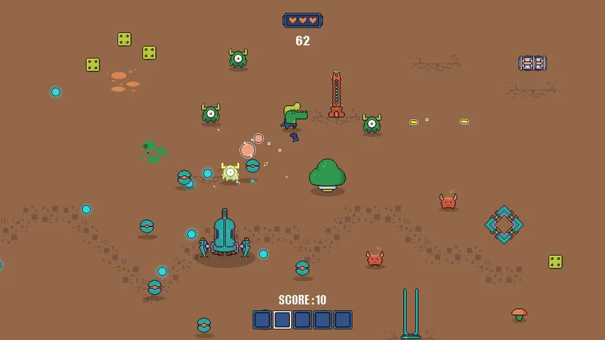 Скриншот 2 к игре CrocoMars