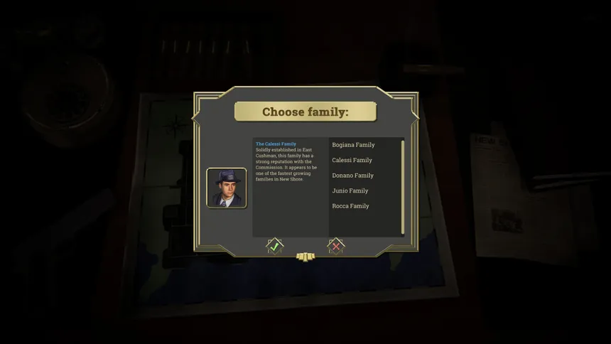 Скриншот 3 к игре The Commission: Organized Crime Grand Strategy