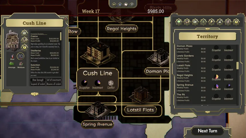 Скриншот 7 к игре The Commission: Organized Crime Grand Strategy