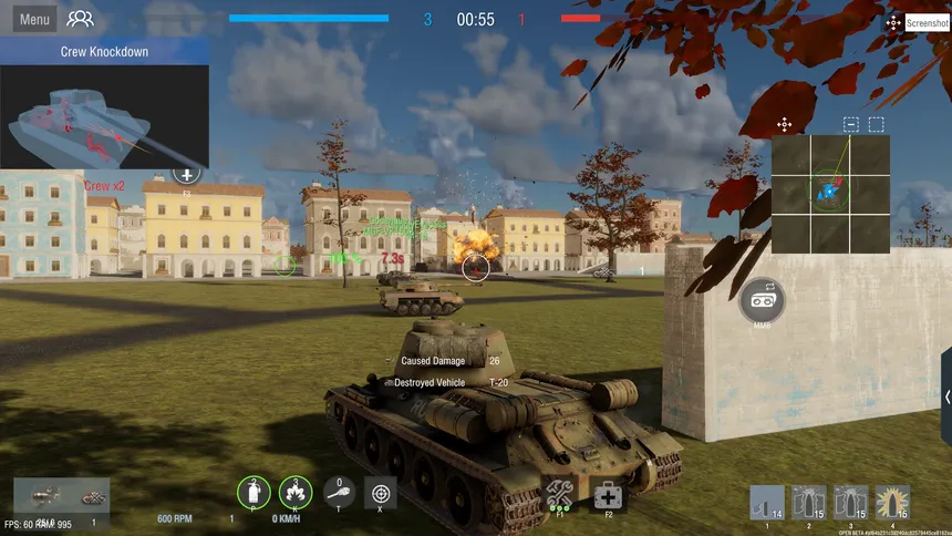 Скриншот 2 к игре Panzer War : Definitive Edition