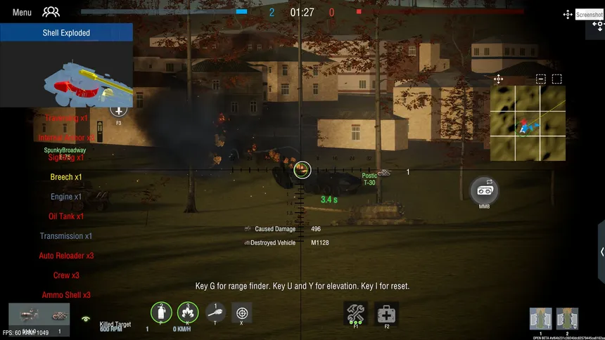 Скриншот 5 к игре Panzer War : Definitive Edition