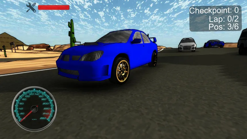 Скриншот 1 к игре Looney Rally