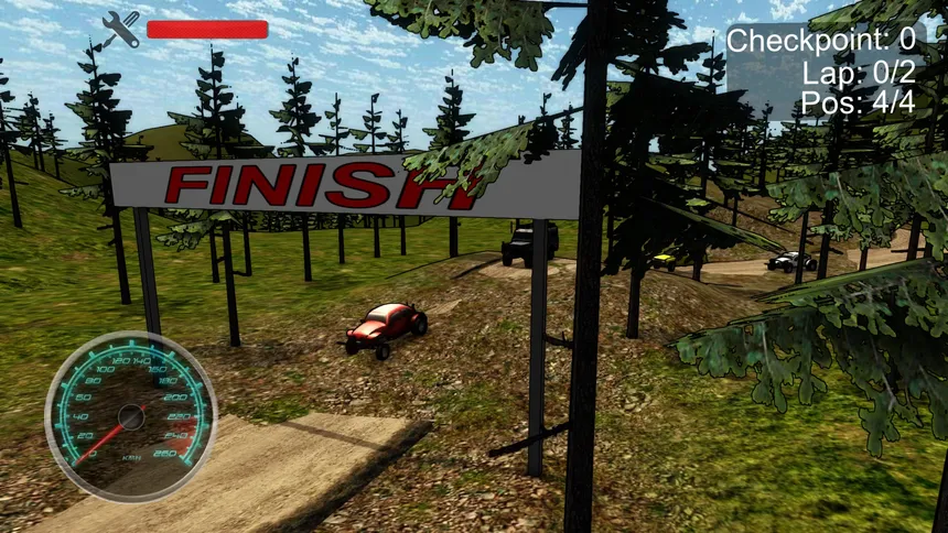 Скриншот 5 к игре Looney Rally