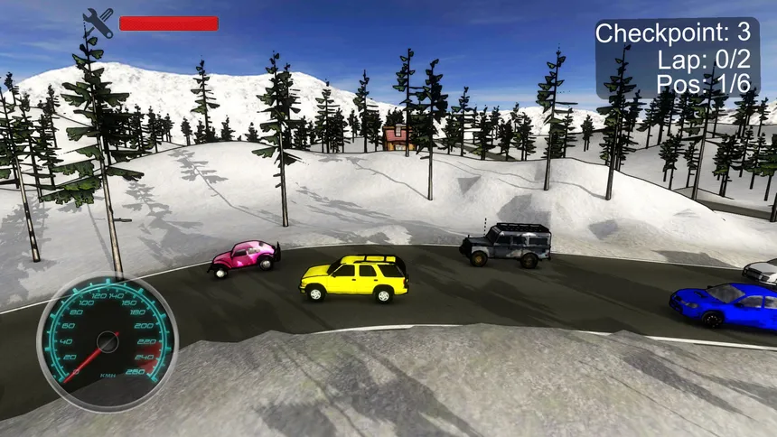 Скриншот 7 к игре Looney Rally