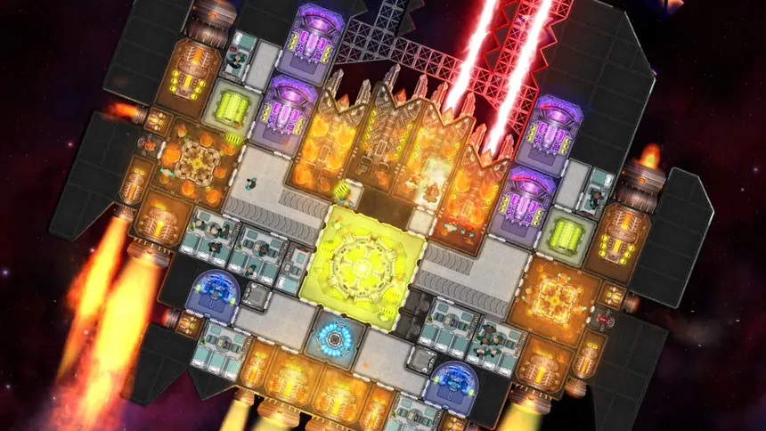 Скриншот 3 к игре Cosmoteer: Конструктор и командир звездолёта