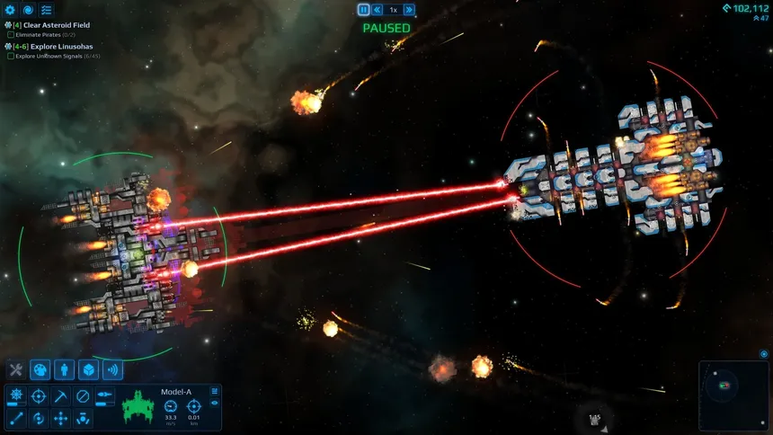 Скриншот 6 к игре Cosmoteer: Конструктор и командир звездолёта