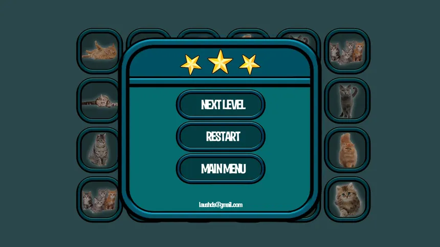 Скриншот 4 к игре Animals Memory: Cats