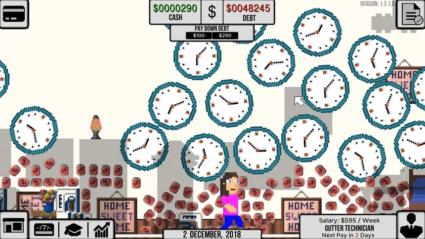 Скриншот 4 к игре Life and Debt: A Real Life Simulator