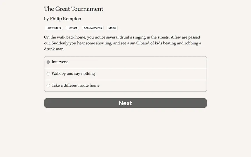 Скриншот 5 к игре The Great Tournament