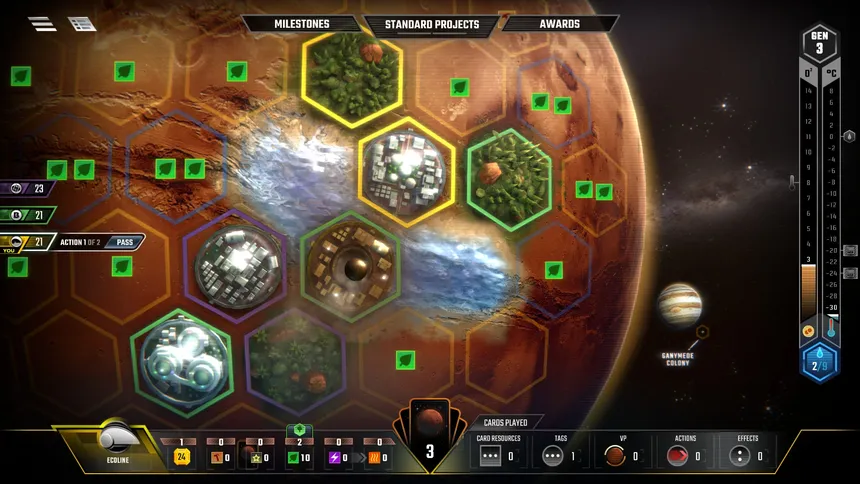 Скриншот 1 к игре Terraforming Mars