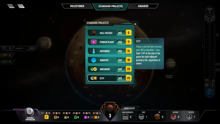 Скриншот 3 к игре Terraforming Mars