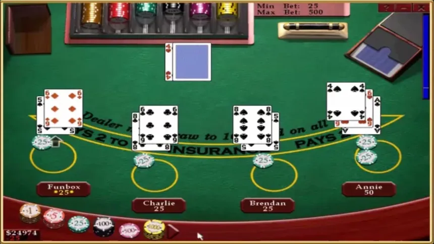 Скриншот 1 к игре Casino Blackjack