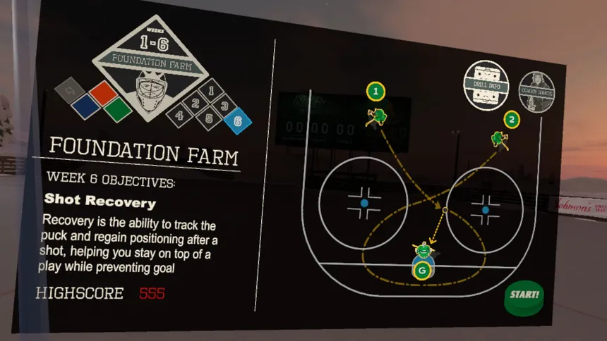 Скриншот 6 к игре NetStars - VR Goalie Trainer
