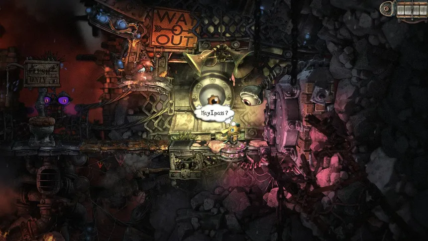 Скриншот 1 к игре The Unlikely Legend of Rusty Pup