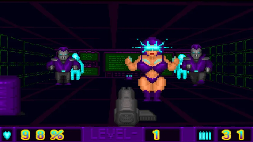 Скриншот 1 к игре Neon Brood
