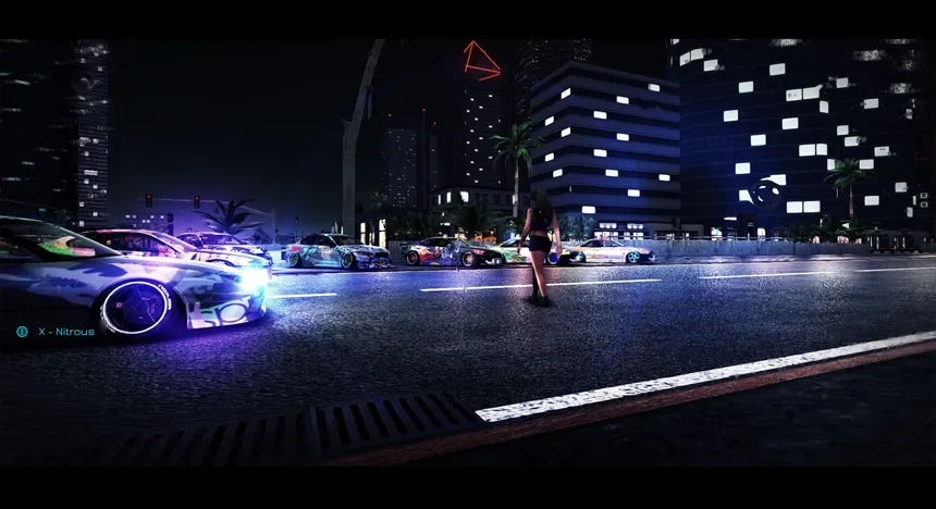 Скриншот 1 к игре Drift Tuner 2019