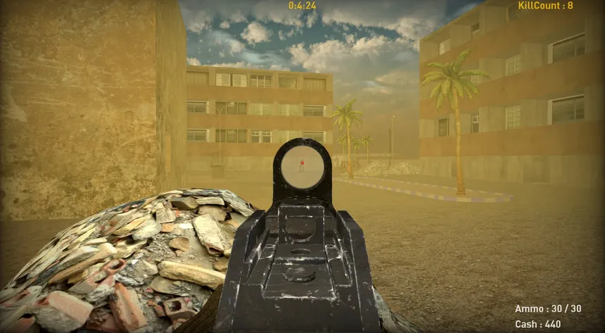 Скриншот 1 к игре DesertShootout